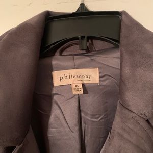 Suede Philosophy Jacket